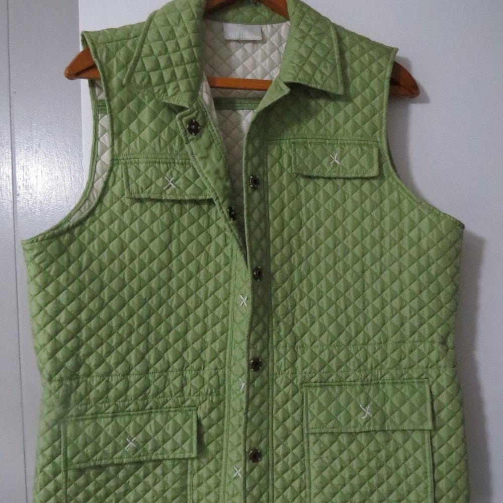 Mifresia 100% silk quilted vest - 411